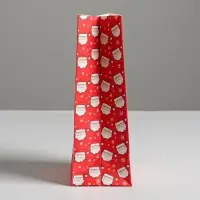 Пакет без ручек &laquo;Счастливого Нового Года!&raquo;, 10 х 19.3 х 7 см