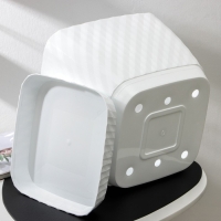 Горшок с поддоном &laquo;Классика&raquo;, 15 л, цвет белый