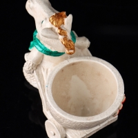 Фигурное Кашпо "Лошадь с тележкой" 10х10х6 см, бежевый