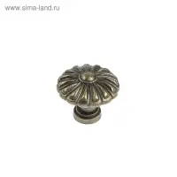 Ручка-кнопка VINTAGE 012, цвет бронза