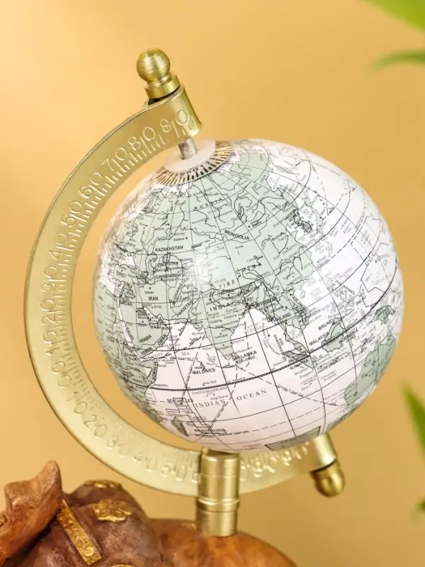 Глобус сувенирный, 11&times;8&times;21 см, подставка дерево