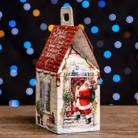 Подарочная коробка &laquo;Домик Тёплая сказка&raquo;,9.1&times;7&times;15.7 см