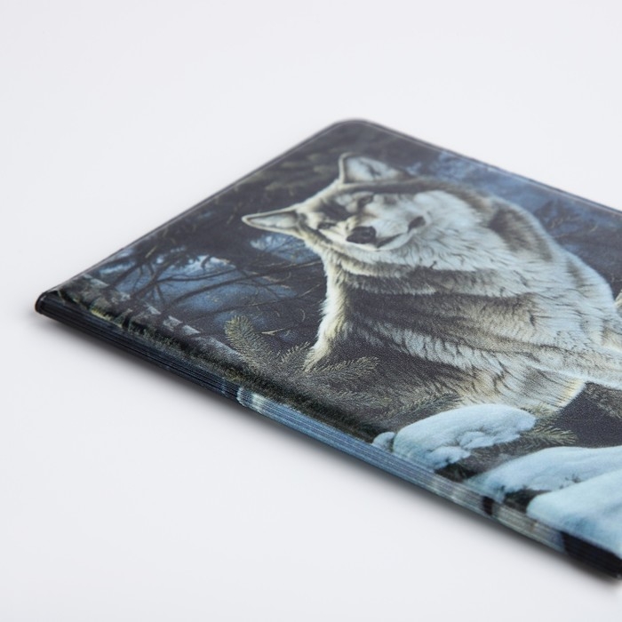 Обложка для паспорта, цвет серый