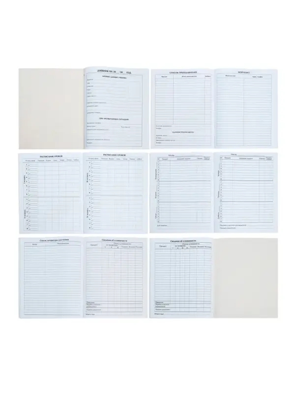 Дневник школьный для 1-11 классов, &laquo;Школа&raquo;, мягкая обложка, 40 листов