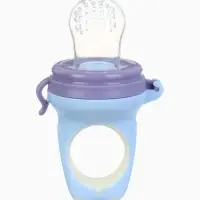 Ниблер для прикорма, от 5 мес., с силиконовой сеточкой, размер М &laquo;Дино&raquo; МИКС