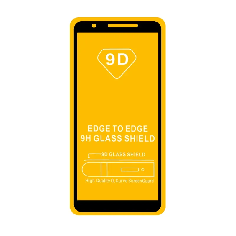 Защитное стекло Samsung A01 Core с рамкой 9H Full Glue без упаковки (25 шт./уп.)