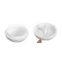 Увлажнитель воздуха HM-7, ультразвуковой, до 15 м&sup2;, 2 Вт, 300 мл, белый