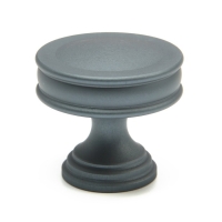 Ручка-кнопка CAPPIO PK324, d=30 мм, цвет графит, 8 шт.