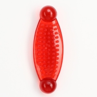 Игрушка-зубочистка "Лакомый кусочек", 11,5 см, красная