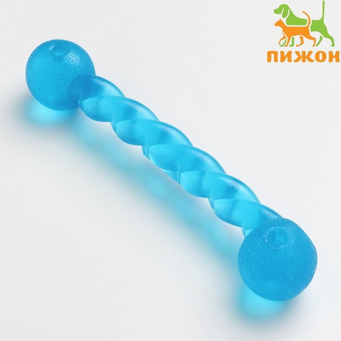 Игрушка "Плетёнка" малая, 19 см, каучук, синяя