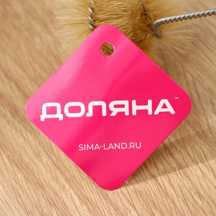 Ёршик для банок Доляна, 25,5&times;5,5 см, натуральная щетина