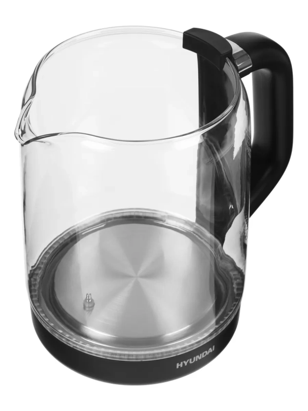 Чайник HYK-G5506 черный-серебристый, 1.7л, мощность 2200Вт
