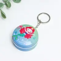 Шкатулка на кольце металл круг "Русалочка" МИКС 2,4х4,5х4,5 см