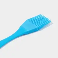 Кисть Доляна &laquo;Лето&raquo;, силикон, 16.5 см, голубая