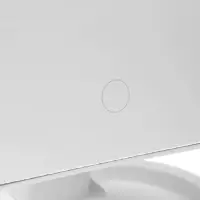 Зеркало KZ-06, подсветка, 26.5 х 16 х 12 см, 16 диодов, сенсорная кнопка, белое