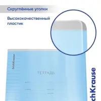 Тетрадь 18л лин Классика CoverPrо fizzy, с пласт.обл., микс