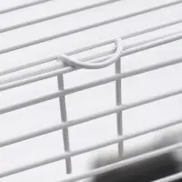 Клетка усиленная для хомяков и крыс 47 х 29 х 37 см, серая