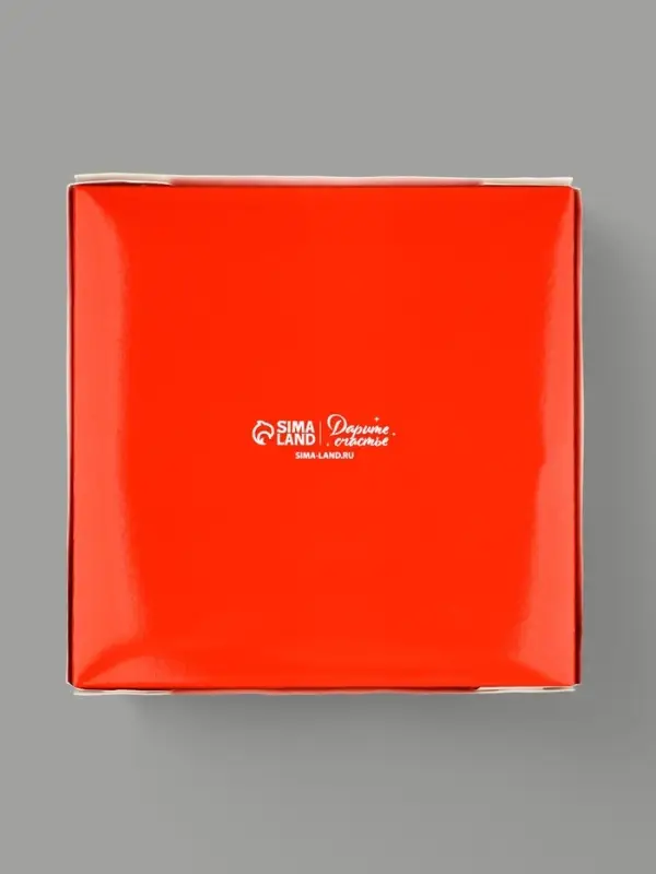 Коробка под 9 конфет со скретч-слоем &laquo;Просто люблю&raquo;, 14.5 х 14.5 х 3.5 см