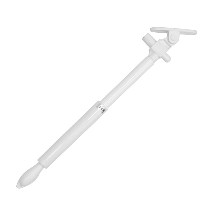 Газовый лифт ТУНДРА GG080WH, 80N, с доводчиком, цвет белый, 2 шт TMP