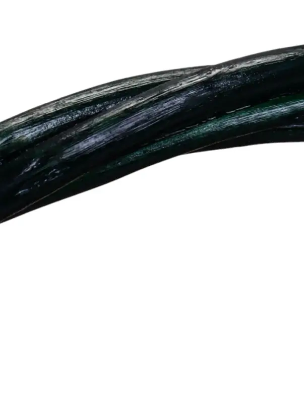 Корзина плетеная 32 х 32 х 14 см, ручка h=14 см зеленый НГ ткань