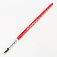 Кисть для рисования из волоса белка круглая № 8 (диаметр обоймы 5 мм; длина ворса 22 мм)