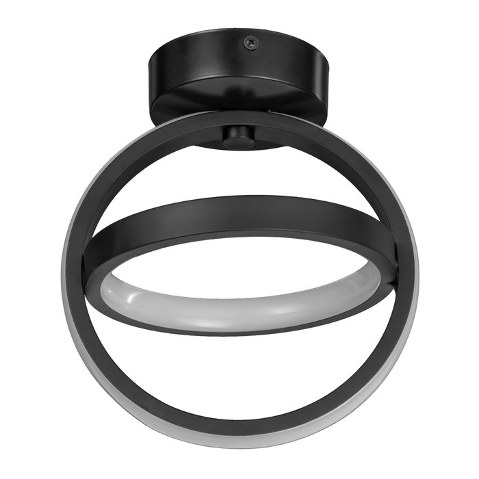 Светильник 2512/2BK LED 12Вт 4000К черный 20х21 см BayerLux