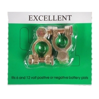 Клемма АКБ универсальная, набор 2 шт, К-003