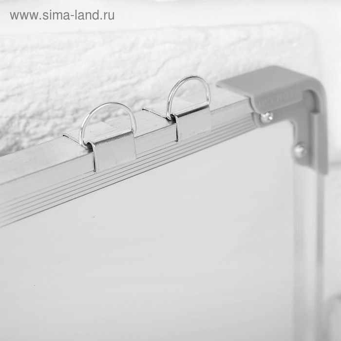 Доска двусторонняя, пробковая и магнитно-маркерная, 90 &times; 60 см