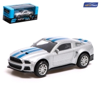 Машина металлическая &laquo;Спорт&raquo;, инерционная, масштаб 1:43, цвет серый