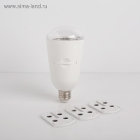 Световой прибор &laquo;Лампа с картинками&raquo; 7 см, Е27, 4 картриджа, свечение мульти