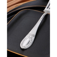 Вилка столовая &laquo;Беркли&raquo;, h=20,6 см, толщина 3 мм, цвет серебряный