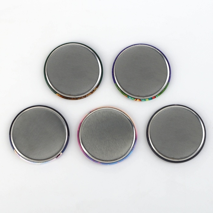 Магнит новогодний закатной &laquo;Новый год: С Новым годом&raquo;, МИКС, диам. 5 см