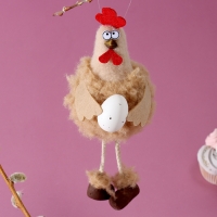 Мягкая игрушка &laquo;Петушок&raquo; на подвесе, 16 см, цвет МИКС