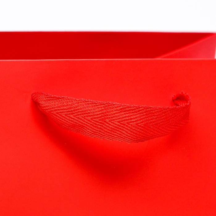 Пакет под торт, 30 х 30 х 30см, красный, 1шт