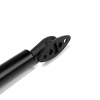 Газовый лифт ТУНДРА GG100BL, 100N, с доводчиком, цвет черный