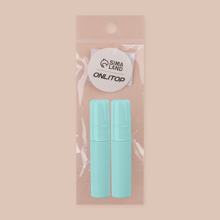 Флаконы для парфюма, набор - 2 шт, 5 мл, цвет МИКС