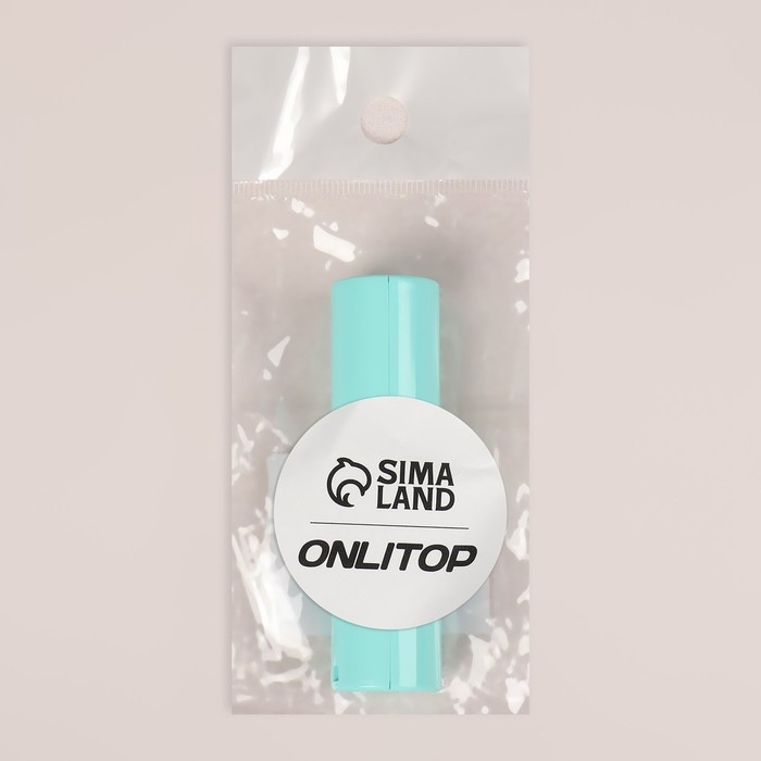 Салфетки матирующие, в рулоне, d = 2,4 &times; 9 см, 7 м, цвет зелёный