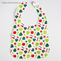 Набор нагрудников для кормления &laquo;Вкусная история&raquo; непромокаемых на липучке, 3 шт.