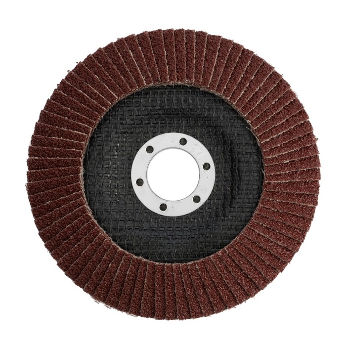 Круг лепестковый торцевой конический ЛОМ, 125 х 22 мм, Р24