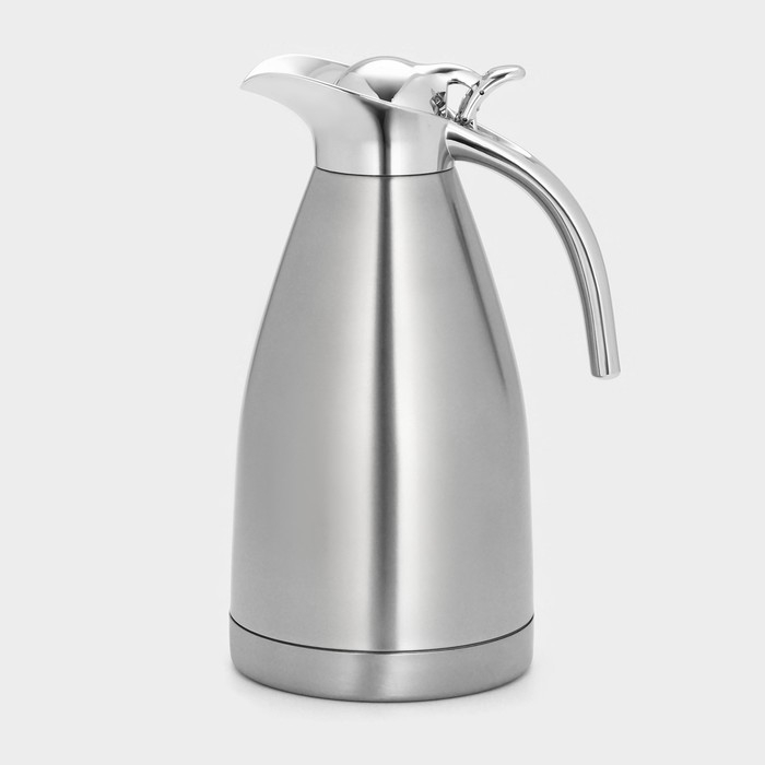 Кофейник из нержавеющей стали &laquo;Шеф&raquo;, 1,5 л, цвет хромированный