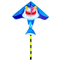 Воздушный змей &laquo;Акула&raquo;, цвета МИКС