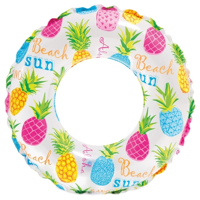 Круг для плавания &laquo;Яркий&raquo;, d=51 см, от 3-6 лет, цвет МИКС, 59230NP INTEX