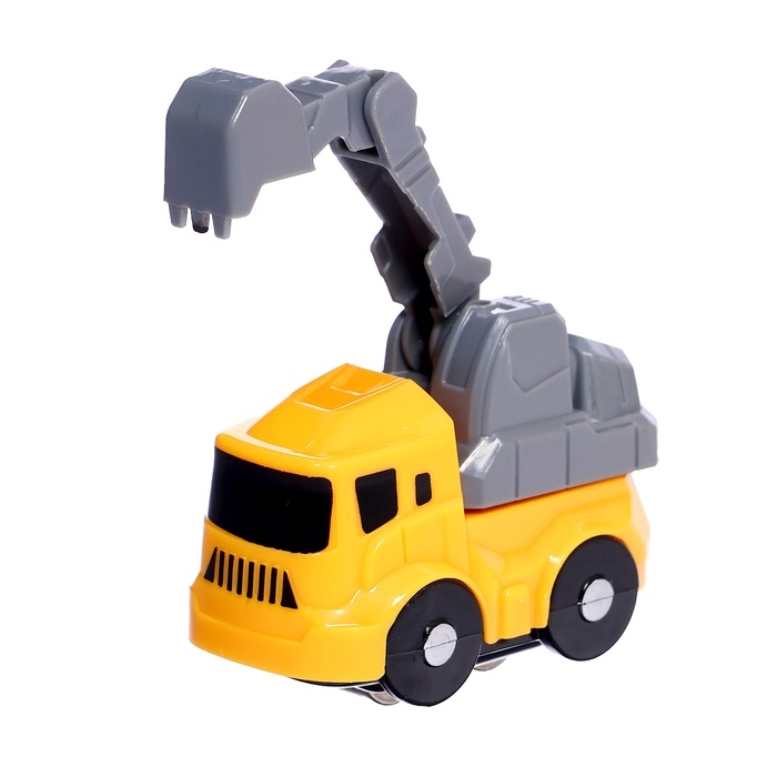 Интерактивный набор-парковка &laquo;Приключения на стройке&raquo;, 4 машинки в наборе, подвижные элементы, аксессуары