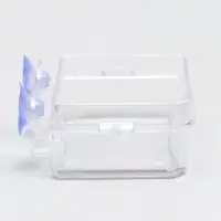 Кормушка NomoyPet для террариума на присосках, 10 х 4 х 7,5 см