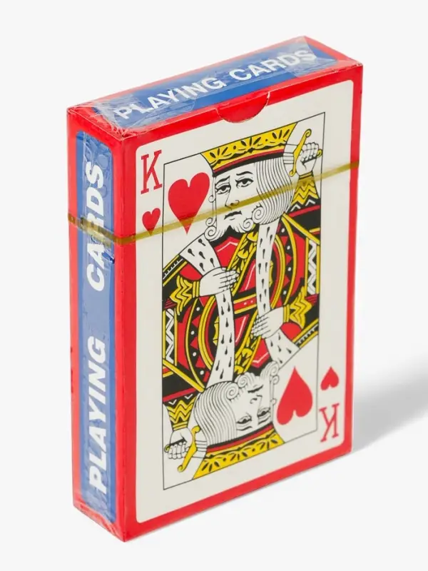 Карты игральные &laquo;Король&raquo;, колода 54 шт., 5.7&times;8.7 см, красная рубашка