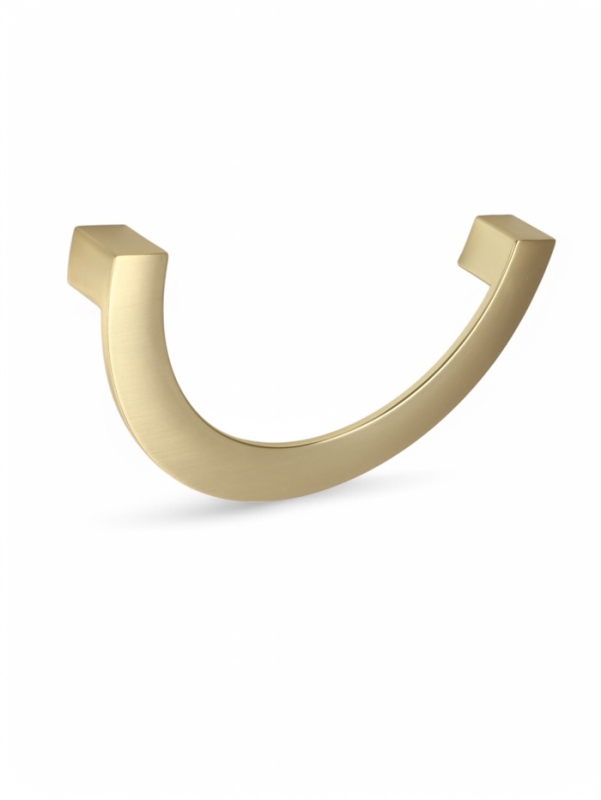 Ручка скоба CAPPIO MOON, м/о 128 мм, цвет сатиновое золото