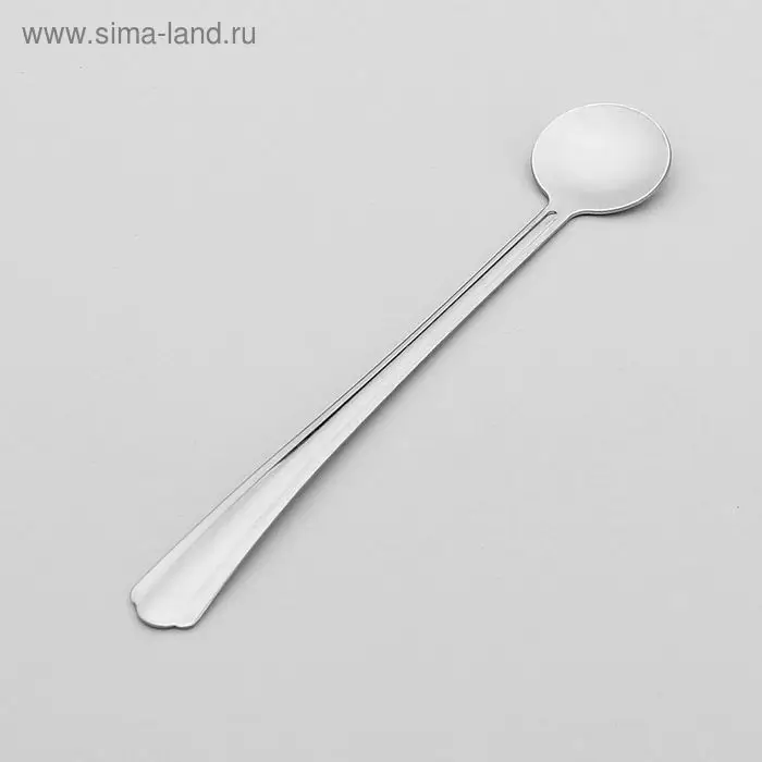 Ложка для специй из нержавеющей стали &laquo;Новинка&raquo;, длина 12,5 см, толщина 1,2 мм, упрощённой обработки, цвет серебряный