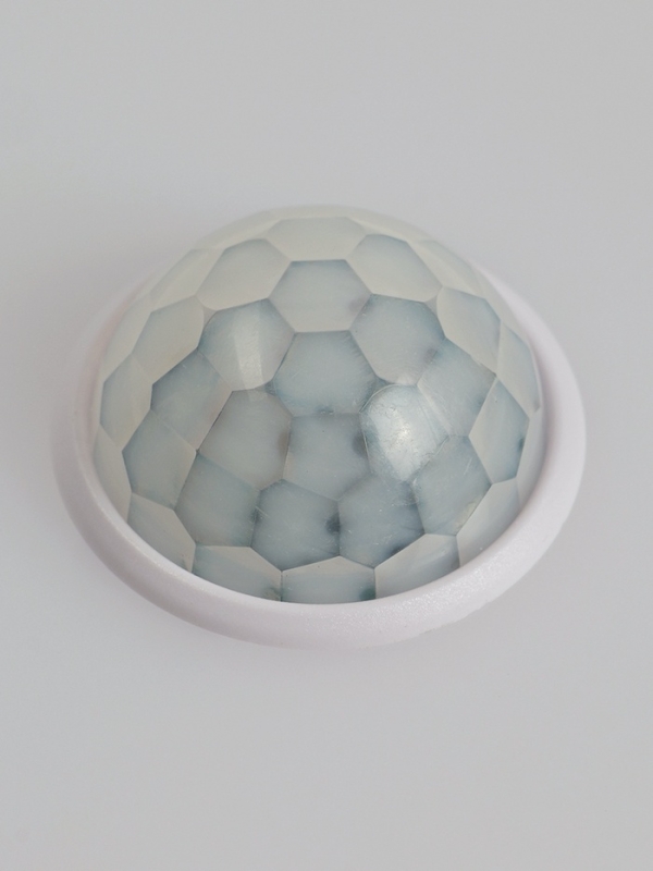 Светильник светодиодный с датичком движения, 15 Вт, IP54, 4000K, 220 В, овал