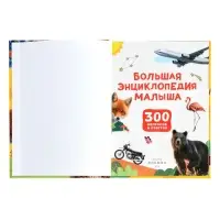Большая энциклопедия малыша. 300 вопросов и ответов. 144 стр.