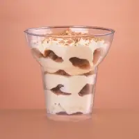 Форма пластиковая одноразовая для фуршета &laquo;Кубок&raquo;, 250 мл, прозрачная